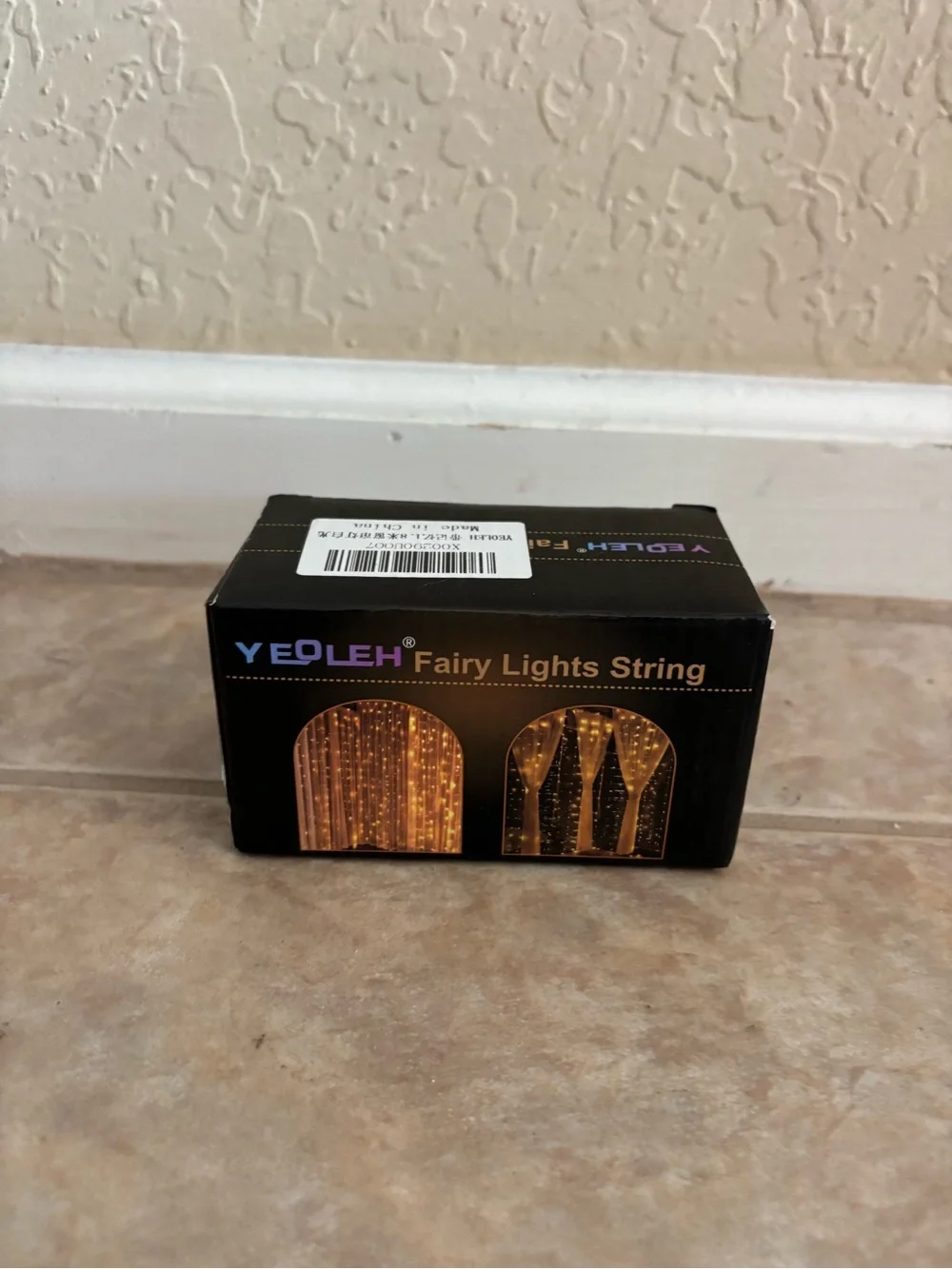 YEOLEH Fairy Lights String - Warm White LED Curtain Lights